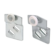 Prime-Line Sliding Closet Door Roller Kit, 7/8 in. Wheel Diameter, Convex (Round) N 7537